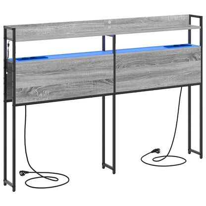 Testata contenitore Grigio sonoma 140,5 x 15 x 98 cm