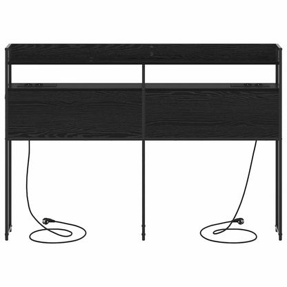 Testata contenitore Rovere nero 150 cm Legno multistrato