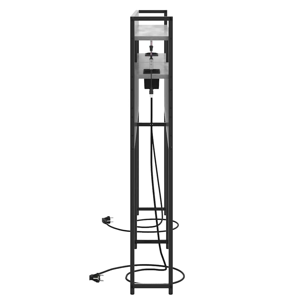 Testata contenitore Grigio sonoma 150 cm Legno multistrato