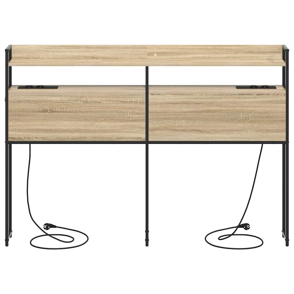 Testata contenitore rovere sonoma 160 cm Legno multistrato