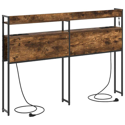 Testata contenitore Rovere fumo 160 cm Legno multistrato