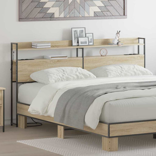 Testata contenitore rovere sonoma 180 cm Legno multistrato