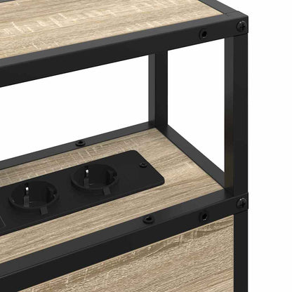 Testata contenitore rovere sonoma 100 cm Legno multistrato