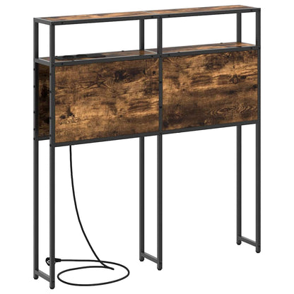 Testata contenitore Rovere fumo 100 cm Legno multistrato