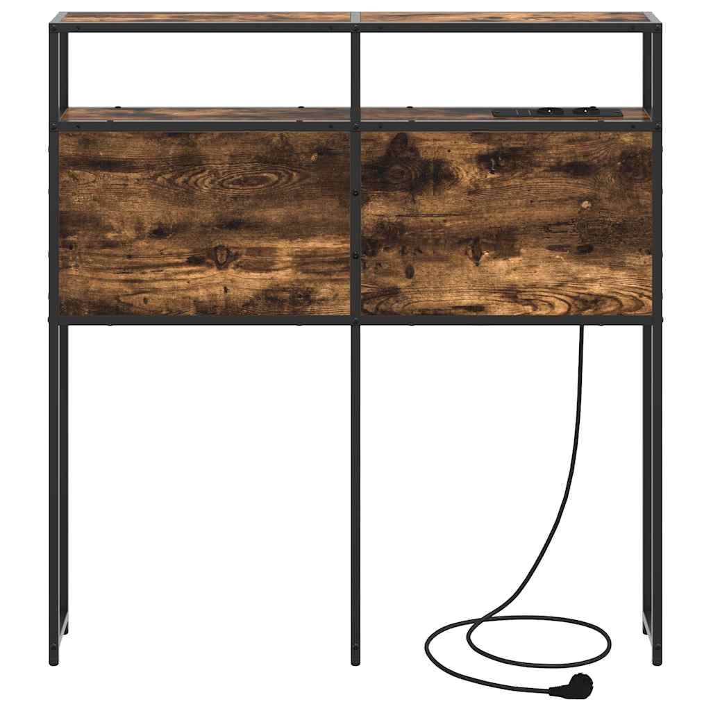 Testata contenitore Rovere fumo 100 cm Legno multistrato