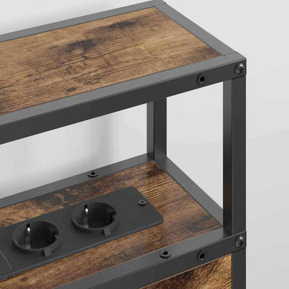 Testata contenitore Rovere fumo 120 cm Legno multistrato