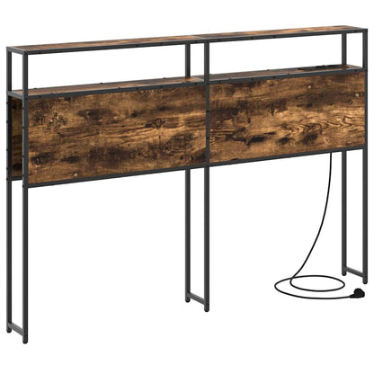 Testata contenitore Rovere fumo 120 cm Legno multistrato