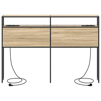 Testata contenitore rovere sonoma 140 cm Legno multistrato