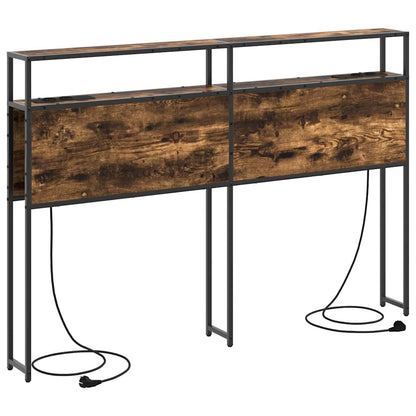 Testata contenitore Rovere fumo 140 cm Legno multistrato