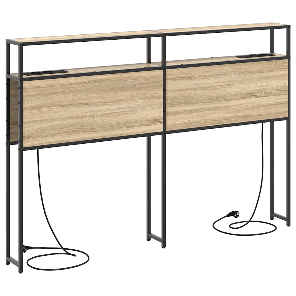 Testata contenitore rovere sonoma 150 cm Legno multistrato