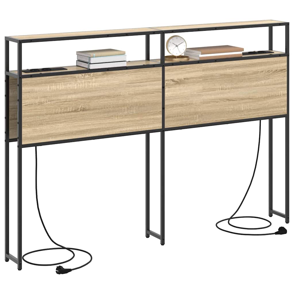 Testata contenitore rovere sonoma 150 cm Legno multistrato