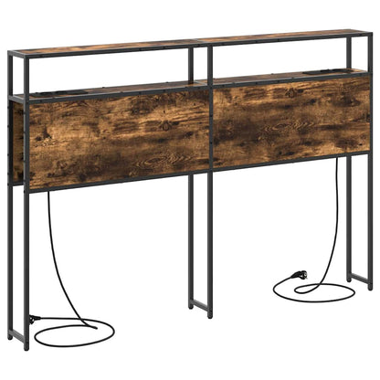 Testata contenitore Rovere fumo 160 cm Legno multistrato