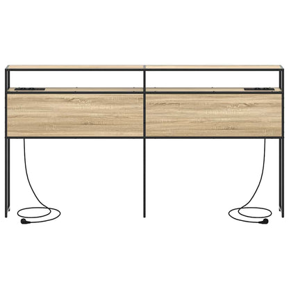 Testata contenitore rovere sonoma 180 cm Legno multistrato