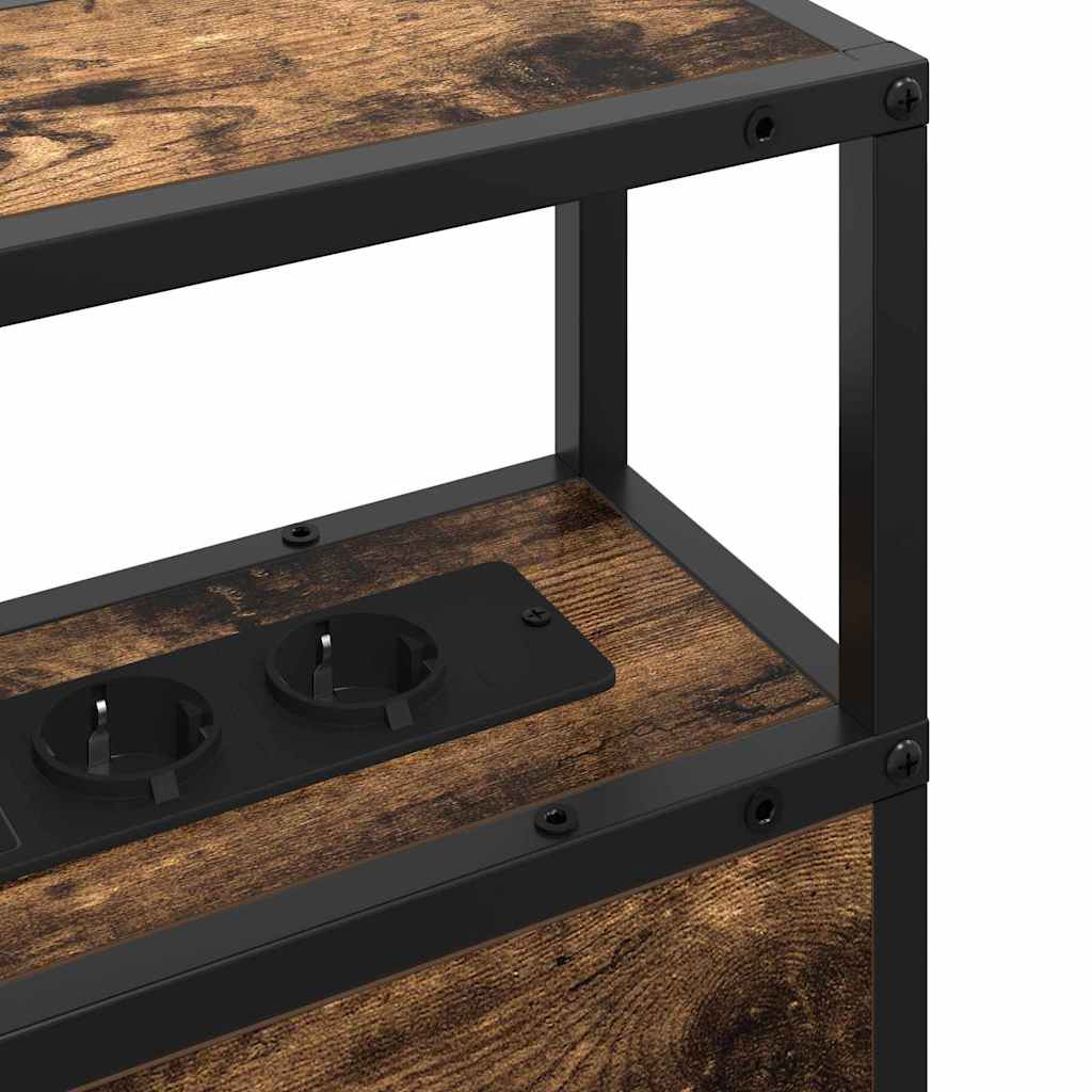 Testata contenitore Rovere fumo 180 cm Legno multistrato