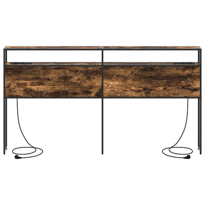 Testata contenitore Rovere fumo 180 cm Legno multistrato