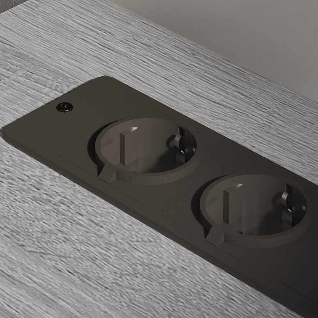 Cabina con Stazione di Ricarica Grigio Sonoma 61 x 46 x 67 cm | homemem39