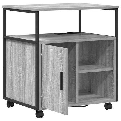 Cabina con Stazione di Ricarica Grigio Sonoma 61 x 46 x 67 cm | homemem39
