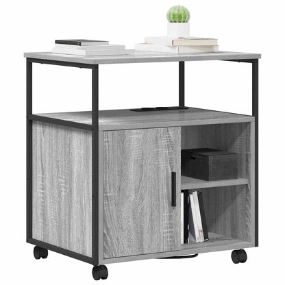 Cabina con Stazione di Ricarica Grigio Sonoma 61 x 46 x 67 cm | homemem39