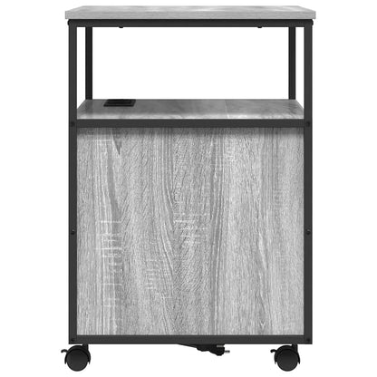 Cabina con Stazione di Ricarica Grigio Sonoma 61 x 46 x 67 cm | homemem39
