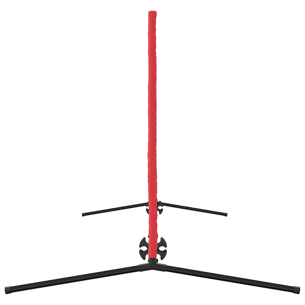 Rete da tennis Nero e rosso 301 x 90.5 x 87 cm Poliestere