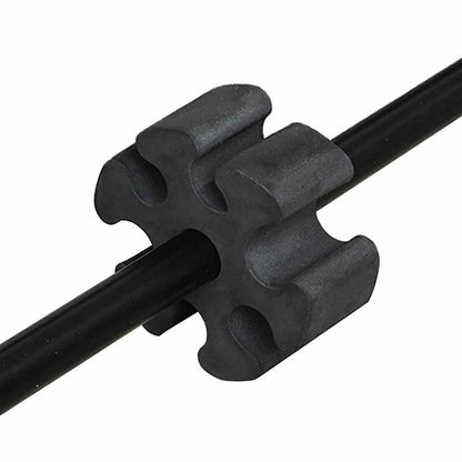 Rete da tennis Nero e rosso 396 x 92 x 87 cm Poliestere