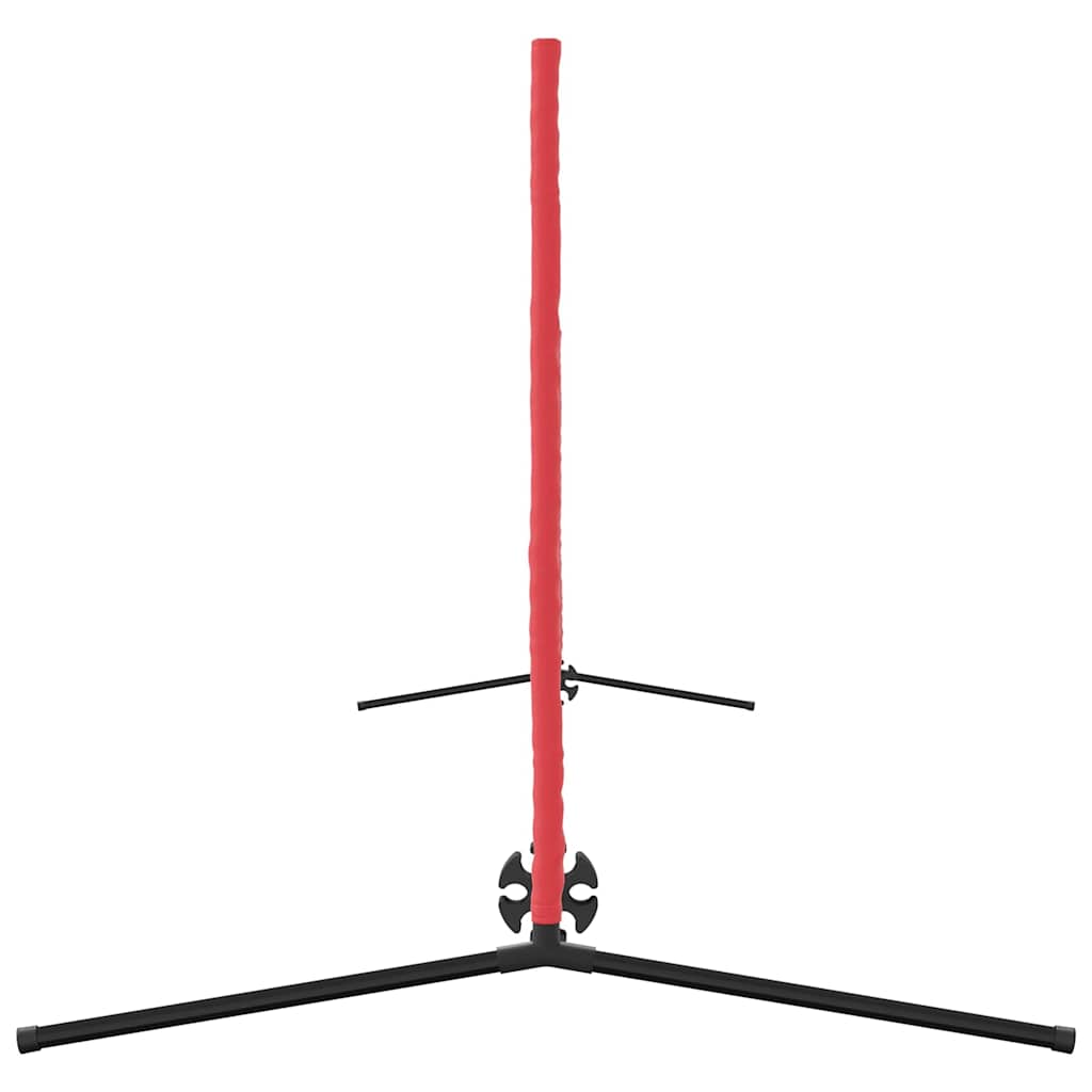 Rete da tennis Nero e rosso 494.5 x 90 x 87 cm Poliestere