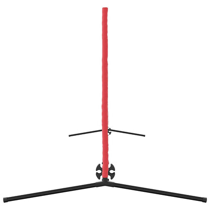 Rete da tennis Nero e rosso 494.5 x 90 x 87 cm Poliestere