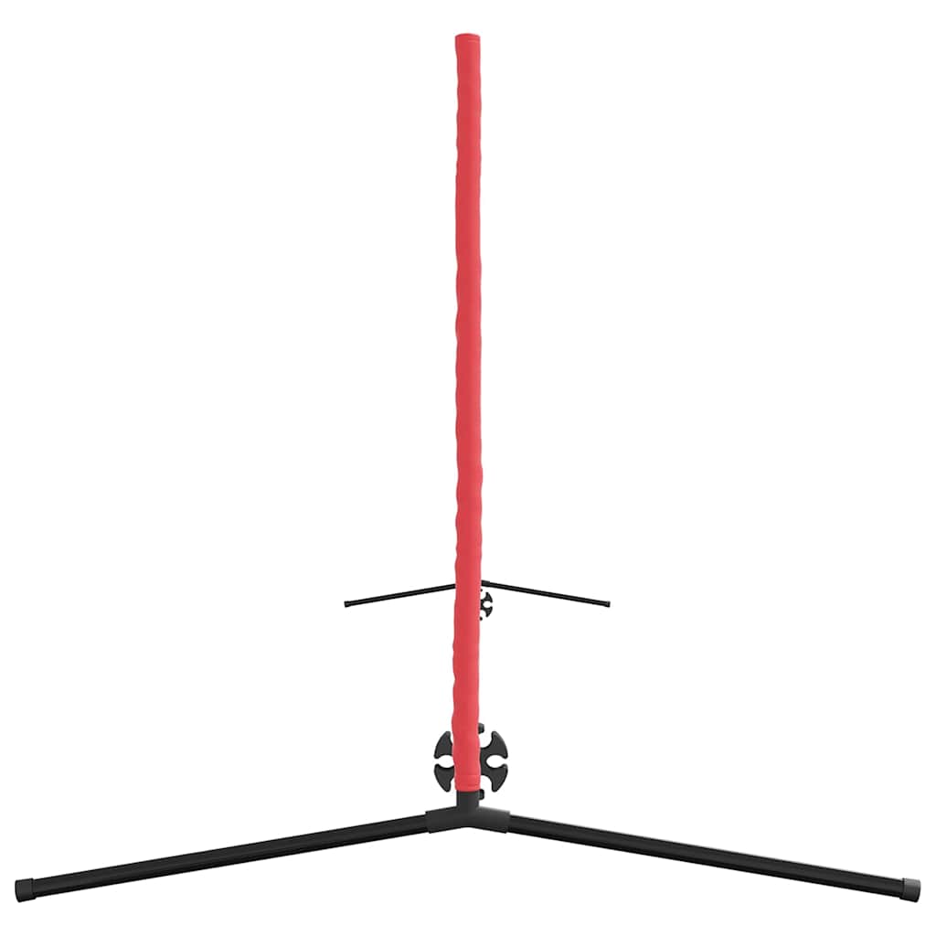 Rete da tennis Nero e rosso 595 x 90.5 x 87 cm Poliestere