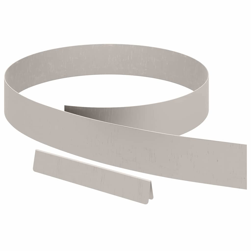 Bordura per Prato 4 pcs Ruggine 450 x 0.05 x 15 cm