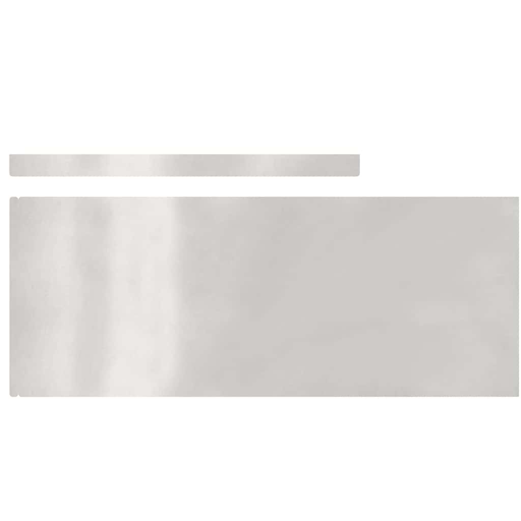 Bordura per Prato Argento 450 x 0.05 x 15 cm