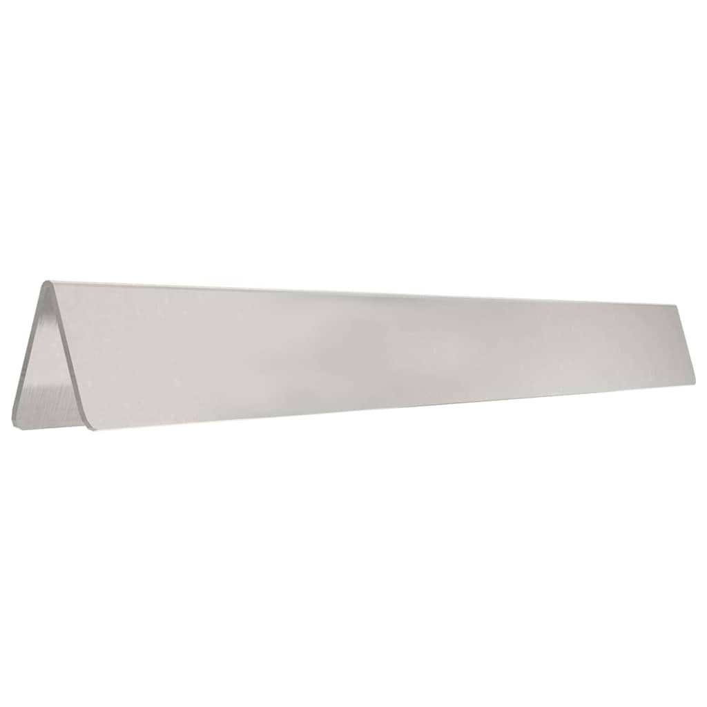 Bordura per Prato 4 pcs Argento 450 x 0,05 x 20 cm | homemem39