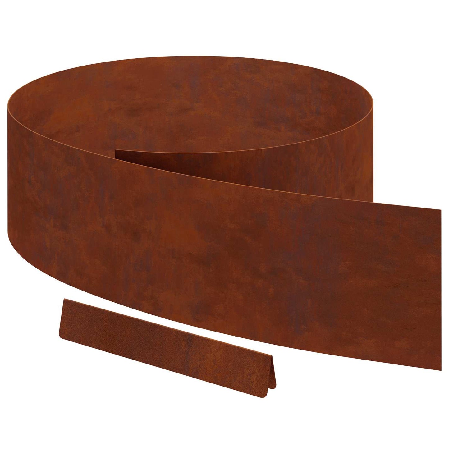 Bordura per Prato Ruggine 450 x 0,05 x 20 cm | homemem39