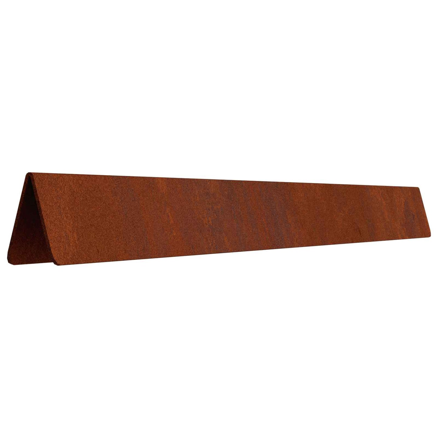 Bordura per Prato 4 pcs Ruggine 450 x 0,05 x 20 cm | homemem39