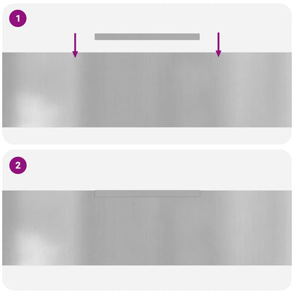 Finitura per Prato da Giardino 4 pcs Argento 450 x 25 cm