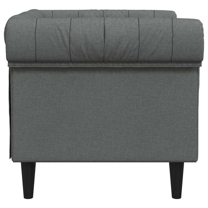 Divano Grigio scuro 78,5 x 74,5 x 74,5 cm Poliestere