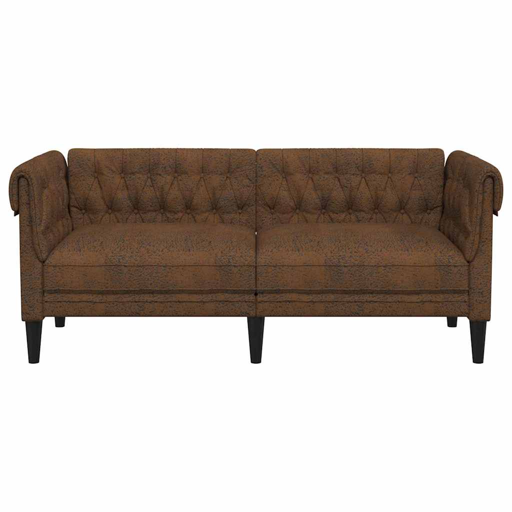 Divano Marrone 182,5 x 74,5 x 74,5 cm Poliestere | homemem39