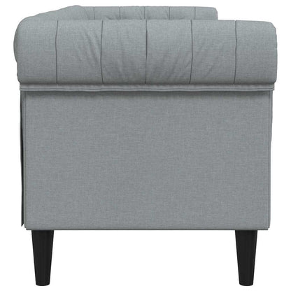 Divano Chesterfield Altro Grigio chiaro 201.5 x 74.5 x 74.5 cm - homemem39