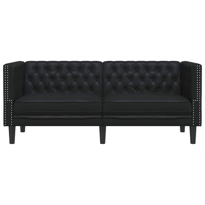 Divano Nero 174 x 74,5 x 70,5 cm PVC | homemem39