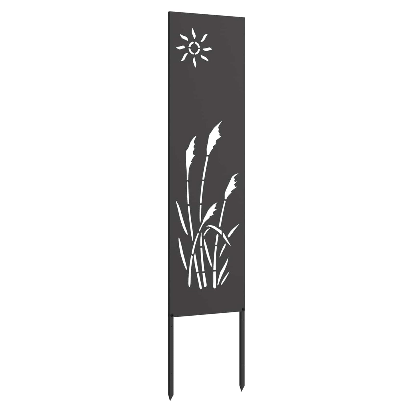 Schermo per privacy in giardino Traforo Nero 32 x 140 cm
