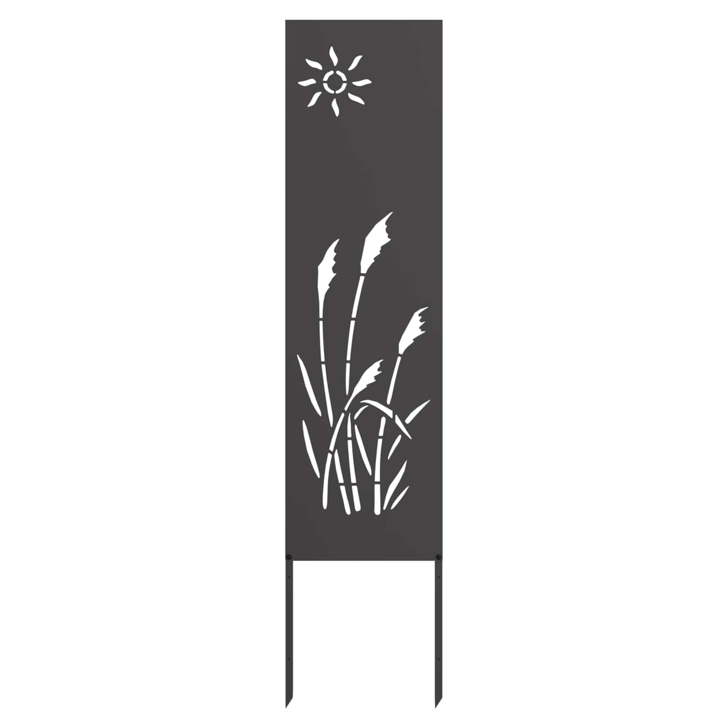 Schermo per privacy in giardino Traforo Nero 32 x 140 cm