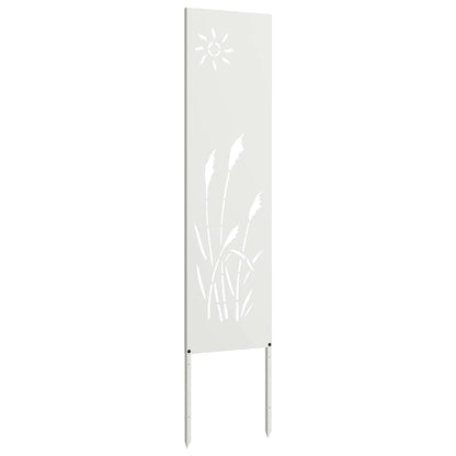 Schermo per privacy in giardino Traforo Bianco 32 x 140 cm