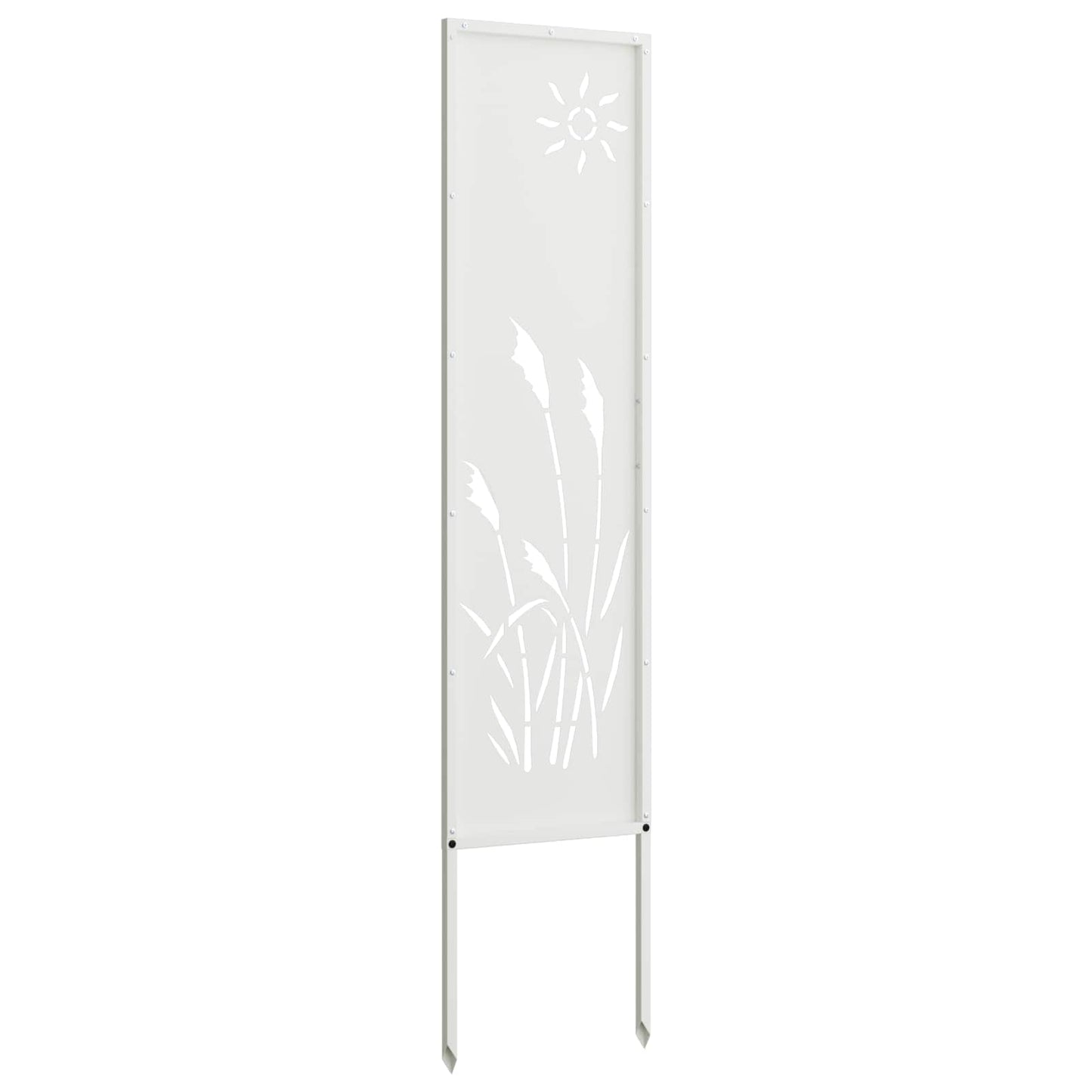 Schermo per privacy in giardino Traforo Bianco 32 x 140 cm