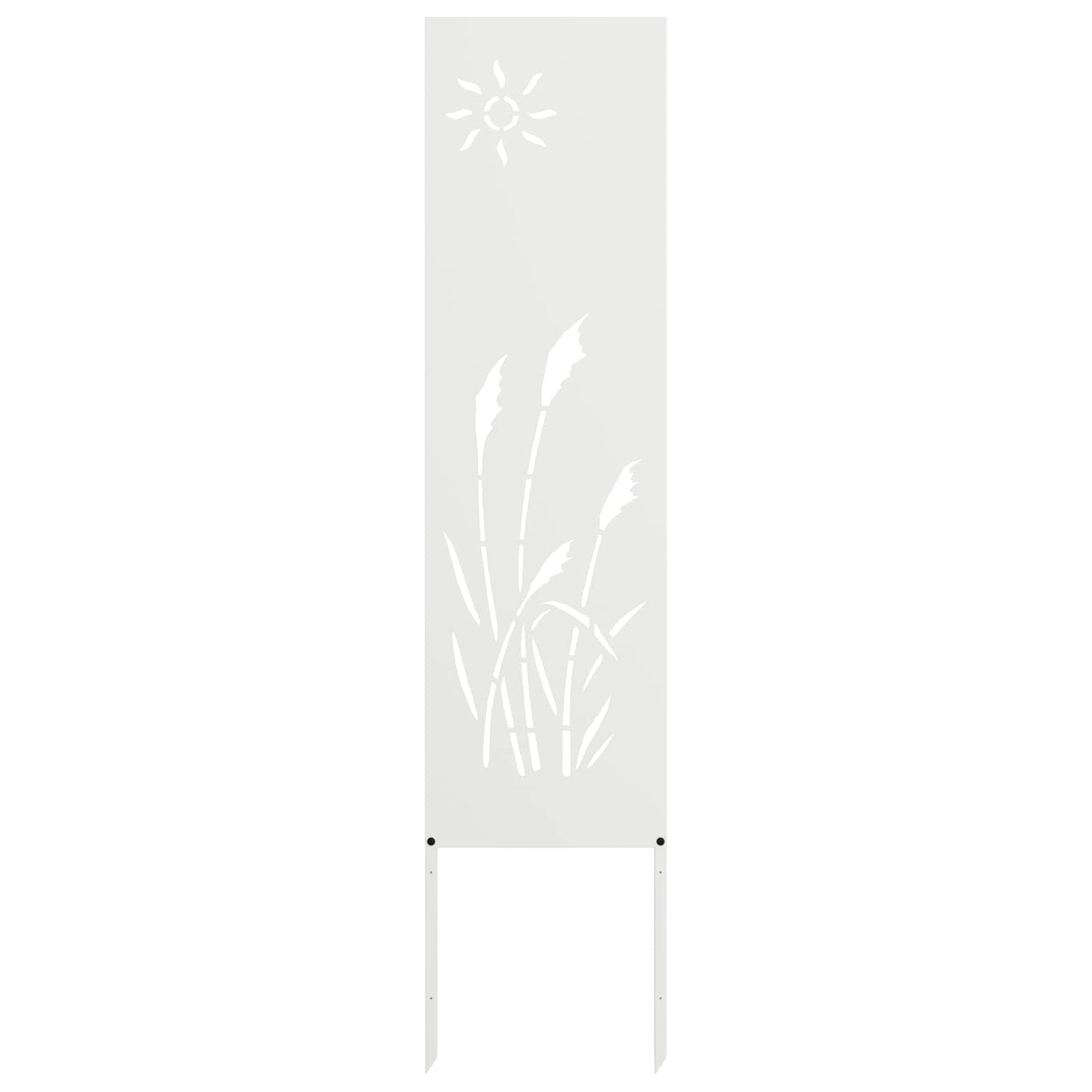 Schermo per privacy in giardino Traforo Bianco 32 x 140 cm