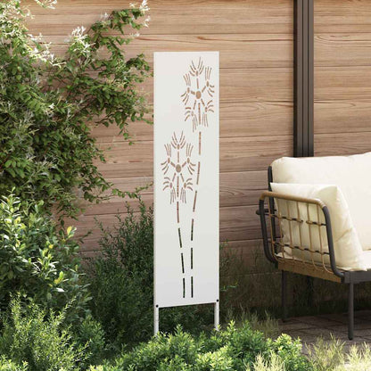 Schermo per privacy in giardino Traforo Bianco 32 x 140 cm
