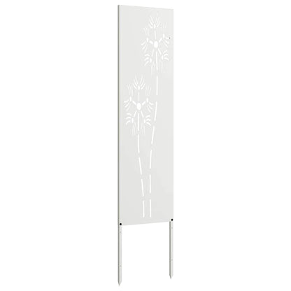 Pannello Decorativo da Giardino Altro Bianco 32 x 140 cm