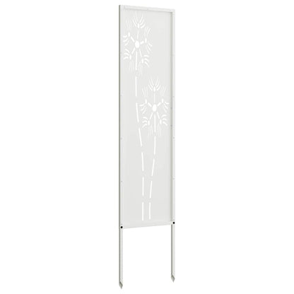 Schermo per privacy in giardino Traforo Bianco 32 x 140 cm