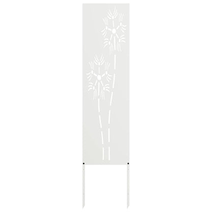 Pannello Decorativo da Giardino Altro Bianco 32 x 140 cm