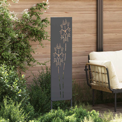 Schermo per privacy in giardino Traforo Antracite 32 x 140 cm | homemem39