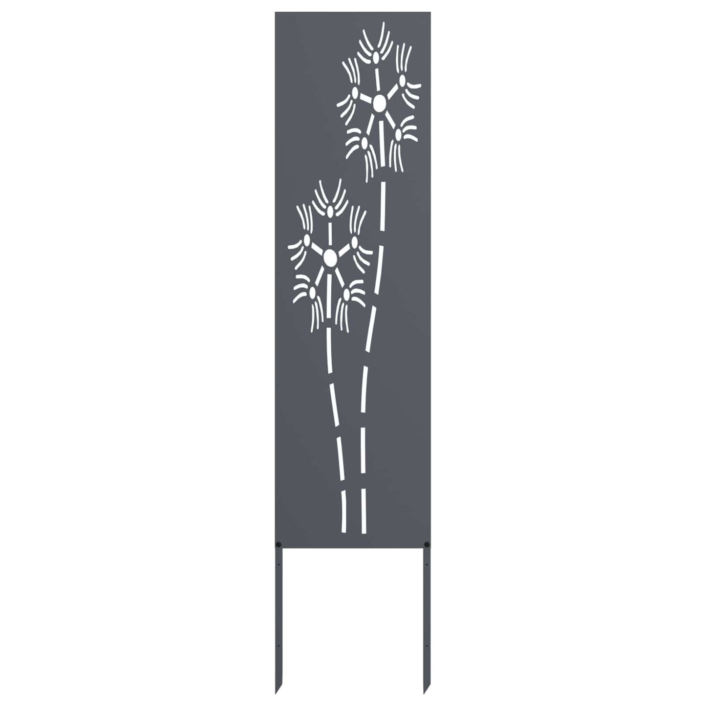 Schermo per privacy in giardino Traforo Antracite 32 x 140 cm | homemem39