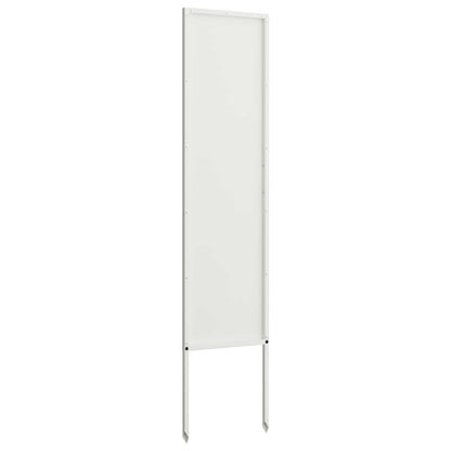 Schermo per privacy in giardino Traforo Bianco 32 x 140 cm | homemem39